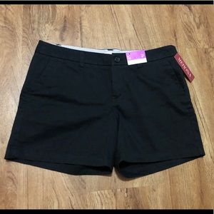 Brand New Merona Women’s Black Shorts Size 12
